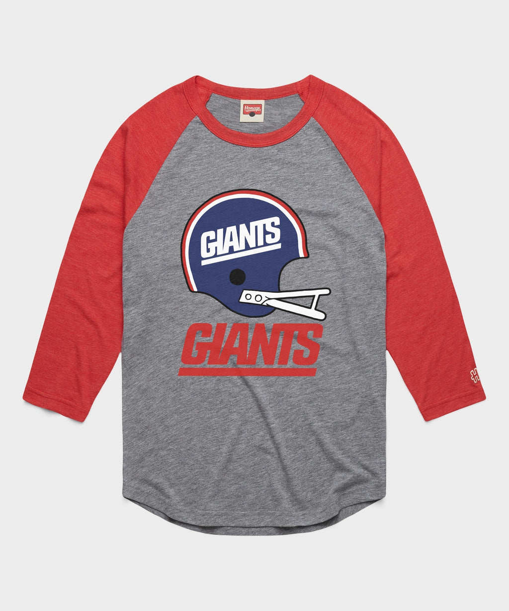 New York Giants Big Helmet Raglan product image 1