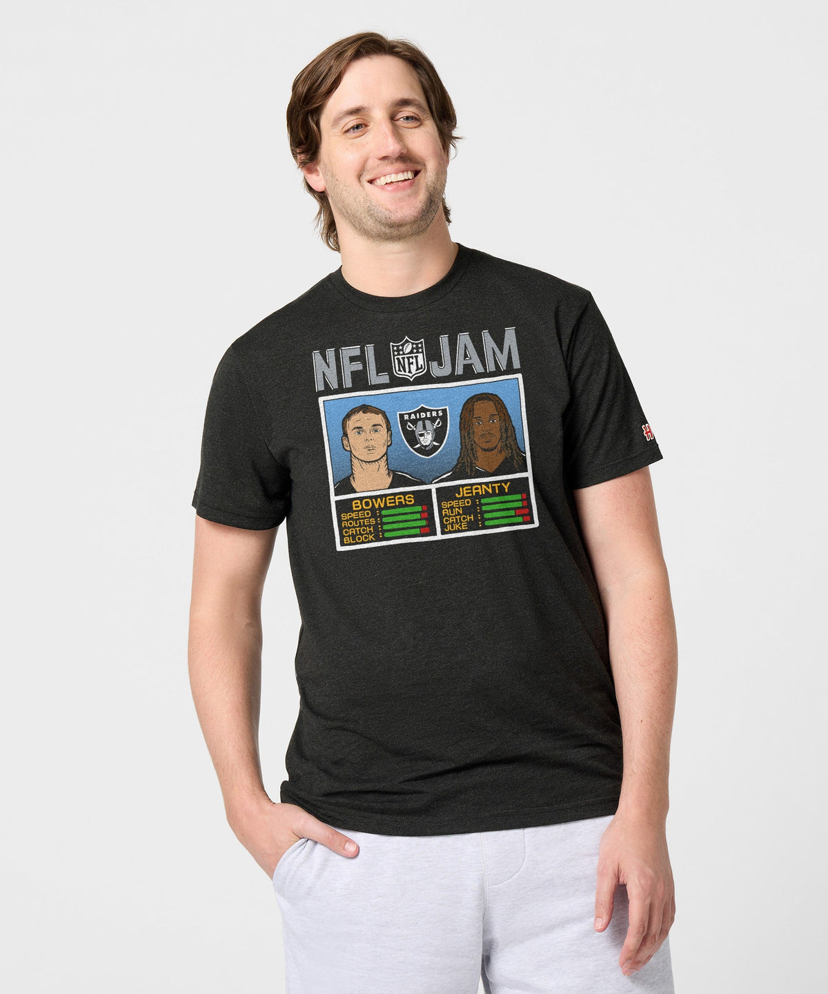 NFL Jam Raiders Bowers And Jeanty product image 3