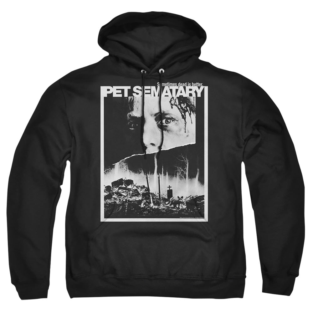 Pet Sematary Poster Art B&W Hoodie