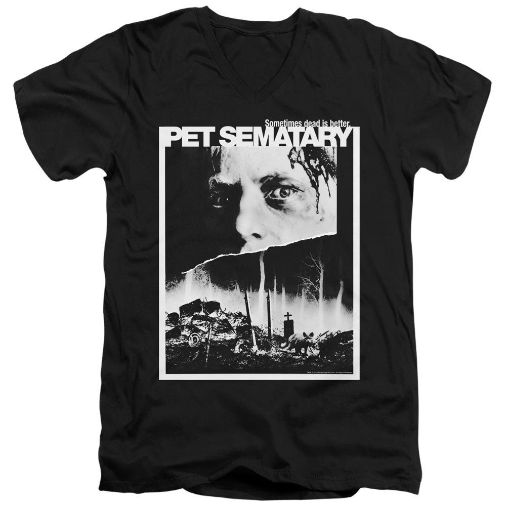 Pet Sematary Poster Art B&W T-Shirt
