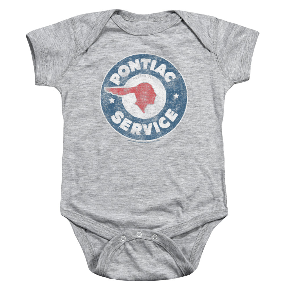 Pontiac Vintage Pontiac Service Infant Snapsuit