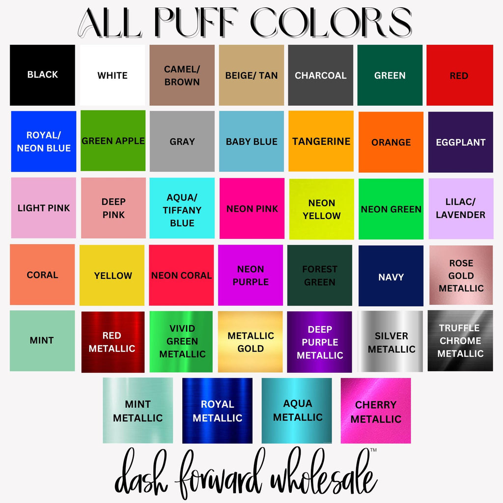 Custom Double Font Puff Glitter GAME26 Top product image 5