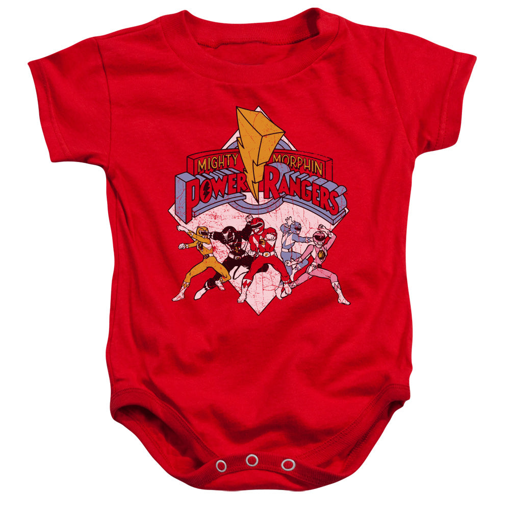 Power Rangers Retro Rangers Infant Snapsuit