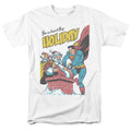 Superman - Christmas Holiday Hero Comic Cover Short-Sleeve product image 1
