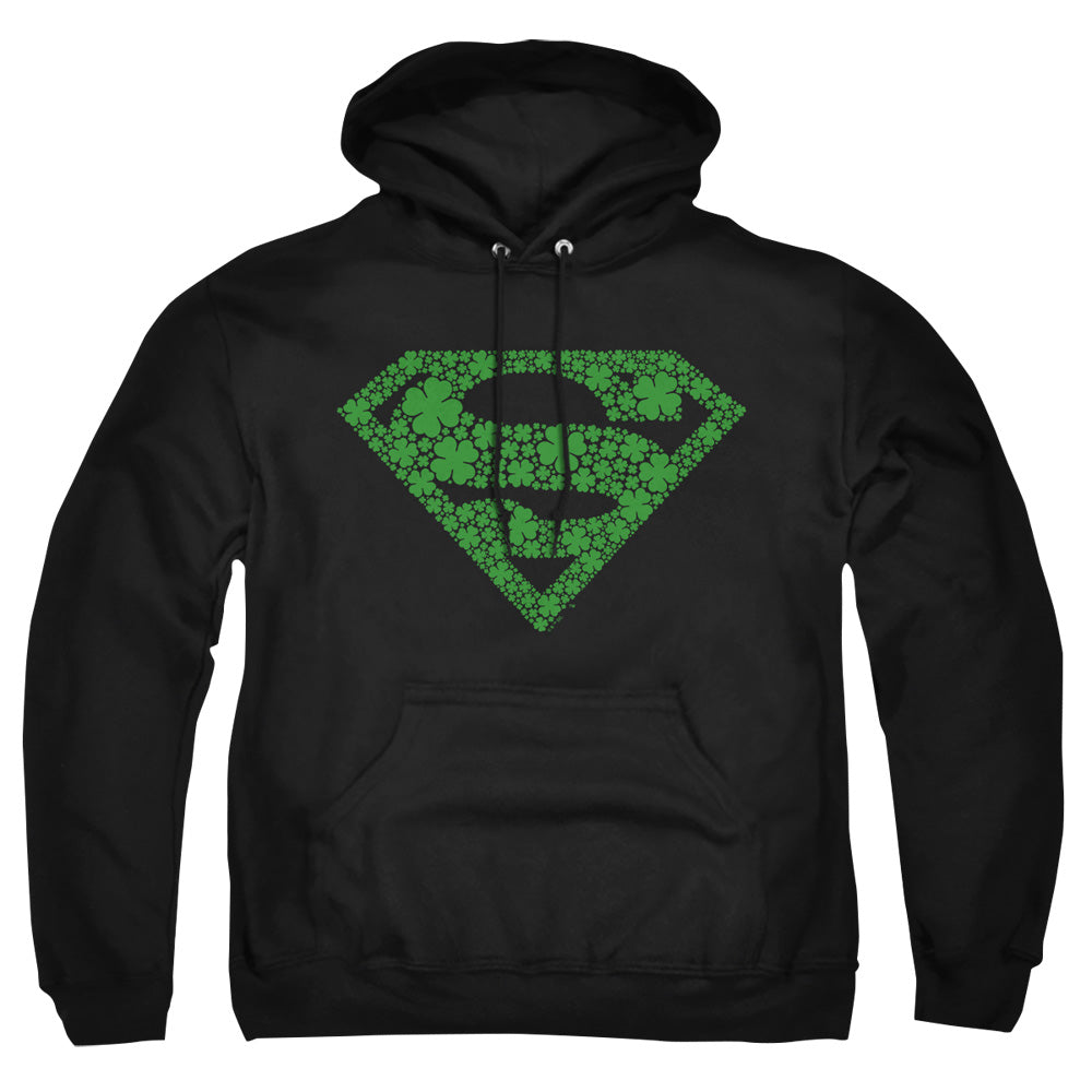 Superman - St. Patrick's Day Shamrock Logo Adult Pull Over product image 1