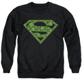 Superman - St. Patrick's Day Shamrock Logo Adult Crewneck product image 1