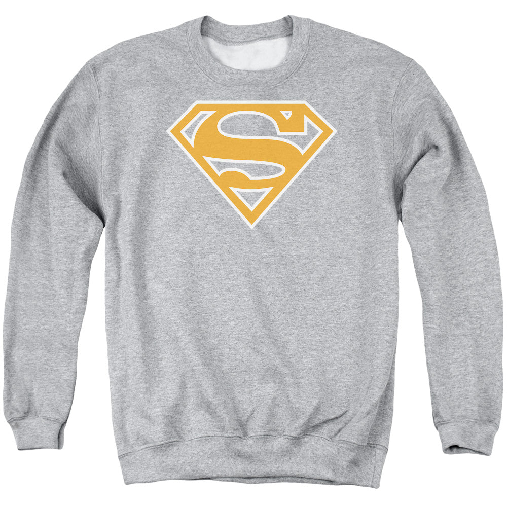 Superman - Burnt Orange &White Shield Adult Crewneck product image 1