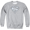 Superman - Carolina Blue &Navy Shield Adult Crewneck product image 1