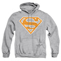 Superman - Lt Orange &Amp; White Shield Adult Pull Over product image 1
