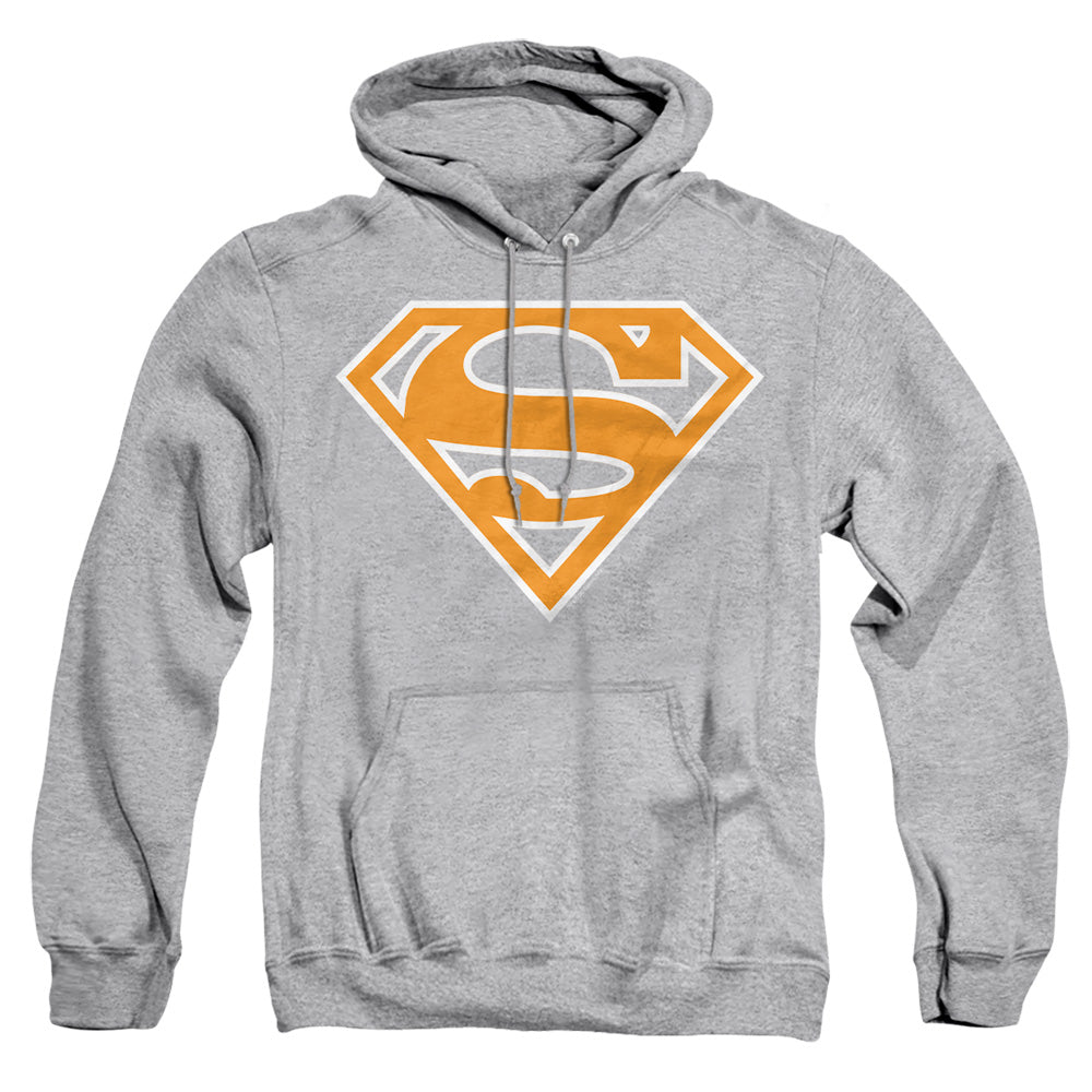 Superman - Lt Orange &Amp; White Shield Adult Pull Over product image 1