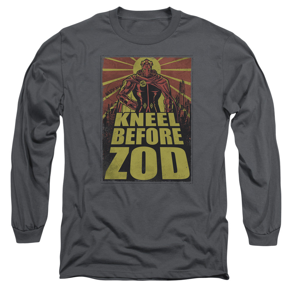 Superman - Zod Poster Adult Long Sleeve Shirt