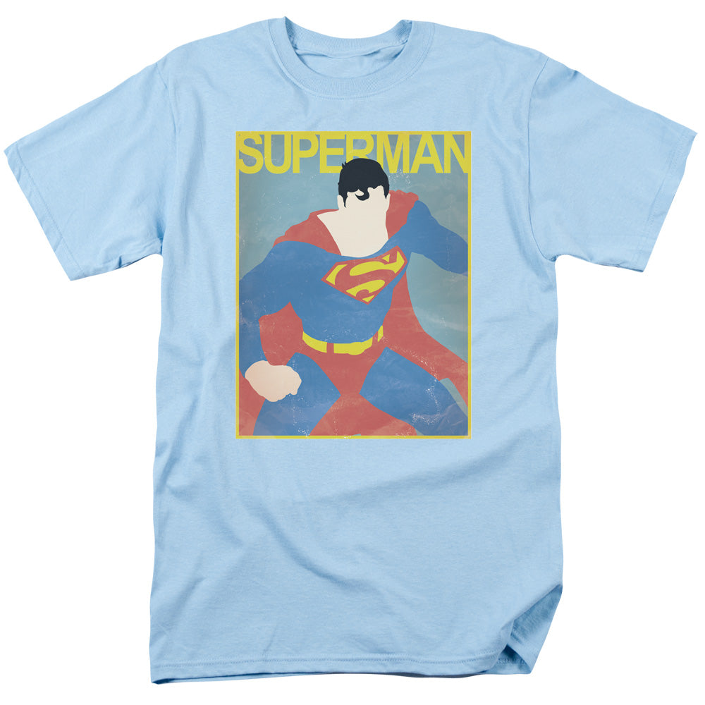 Superman - Simple Sm Poster Short-Sleeve Shirt