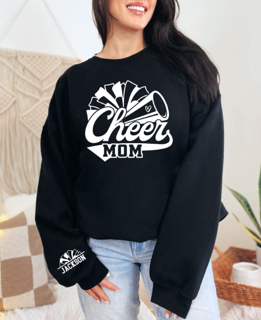 Custom Sport Mom Name Sleeve DTF Top product image 3