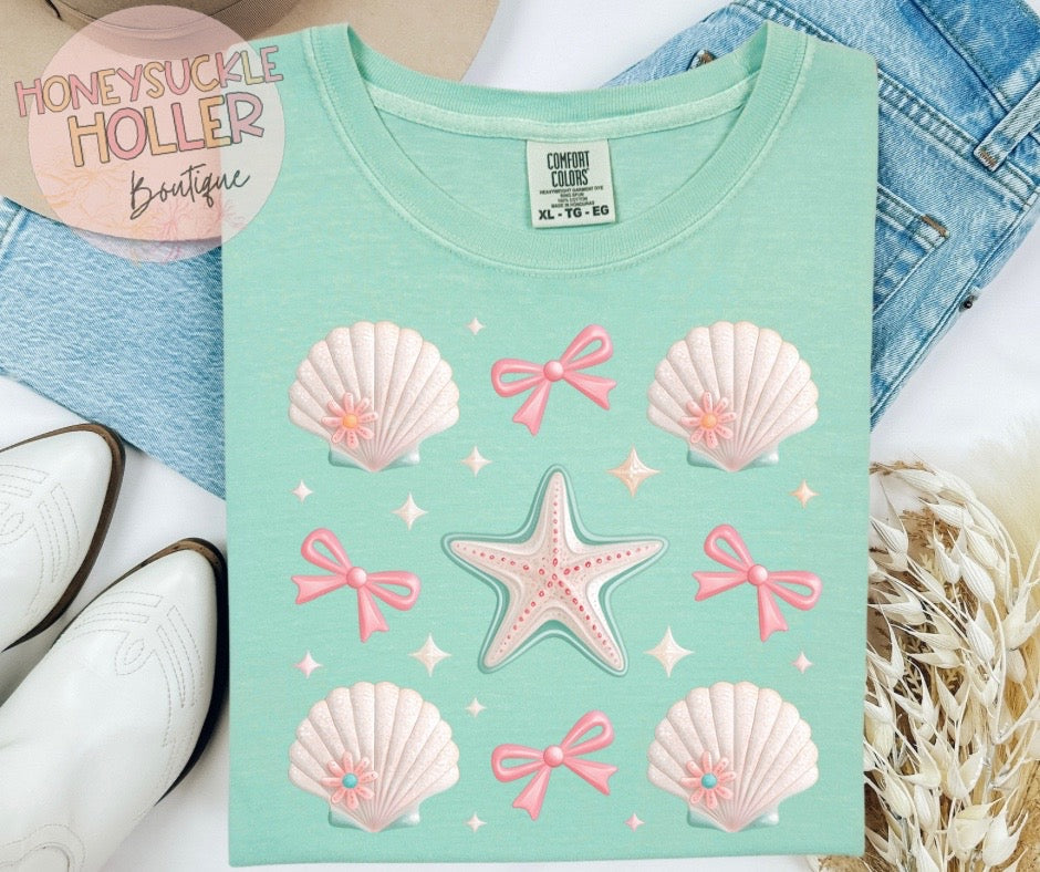 Seashell and Bows
