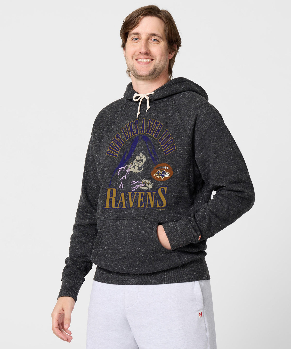 Star Wars x Baltimore Ravens Dark Side Hoodie product image 3