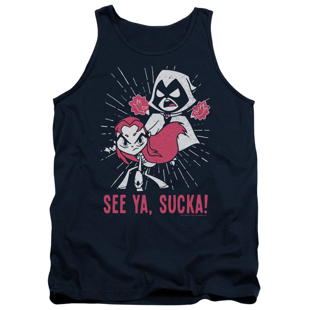 Teen Titans Go Suckas Tank Top