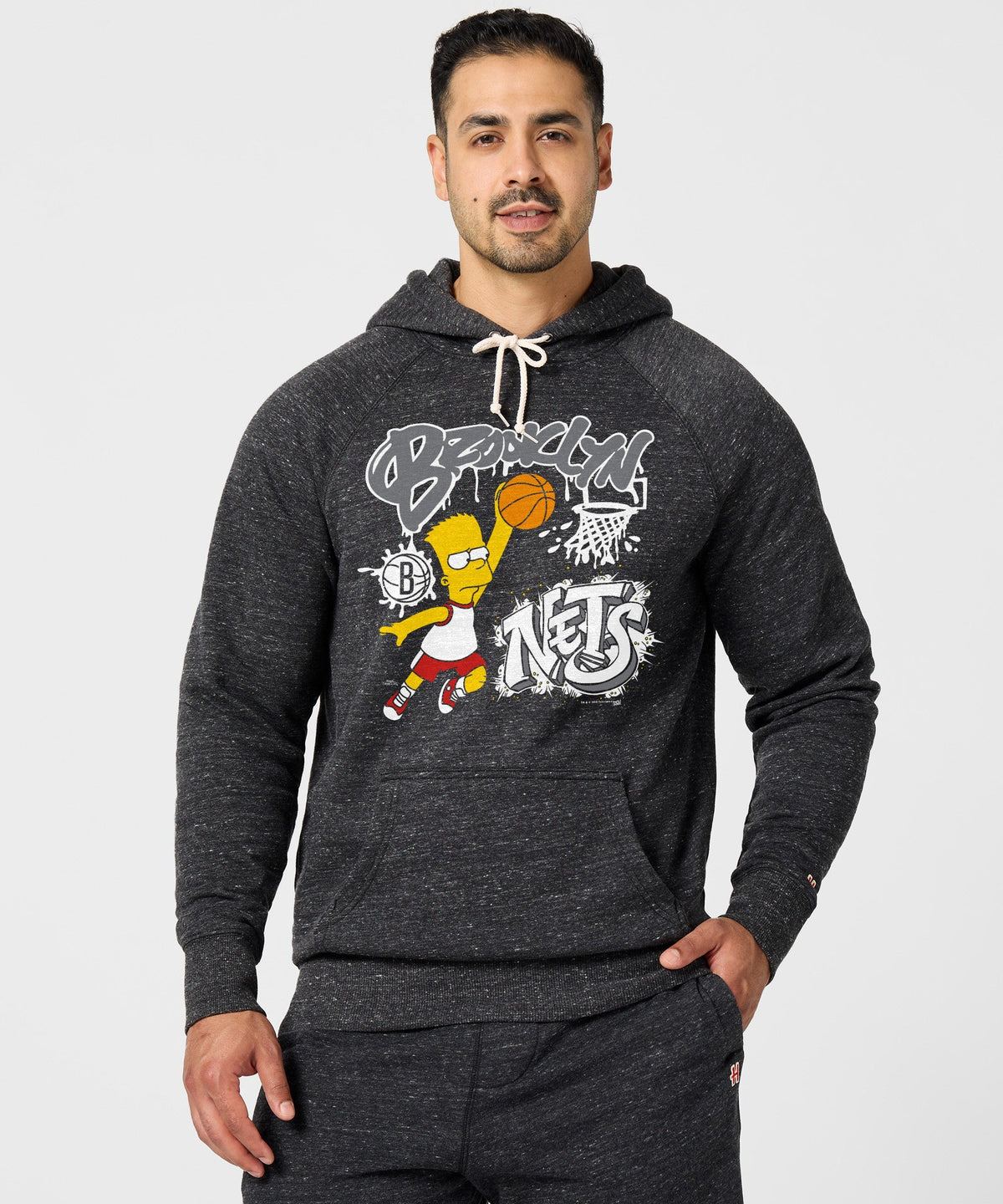 The Simpsons Bart x Brooklyn Nets Hoodie product image 3