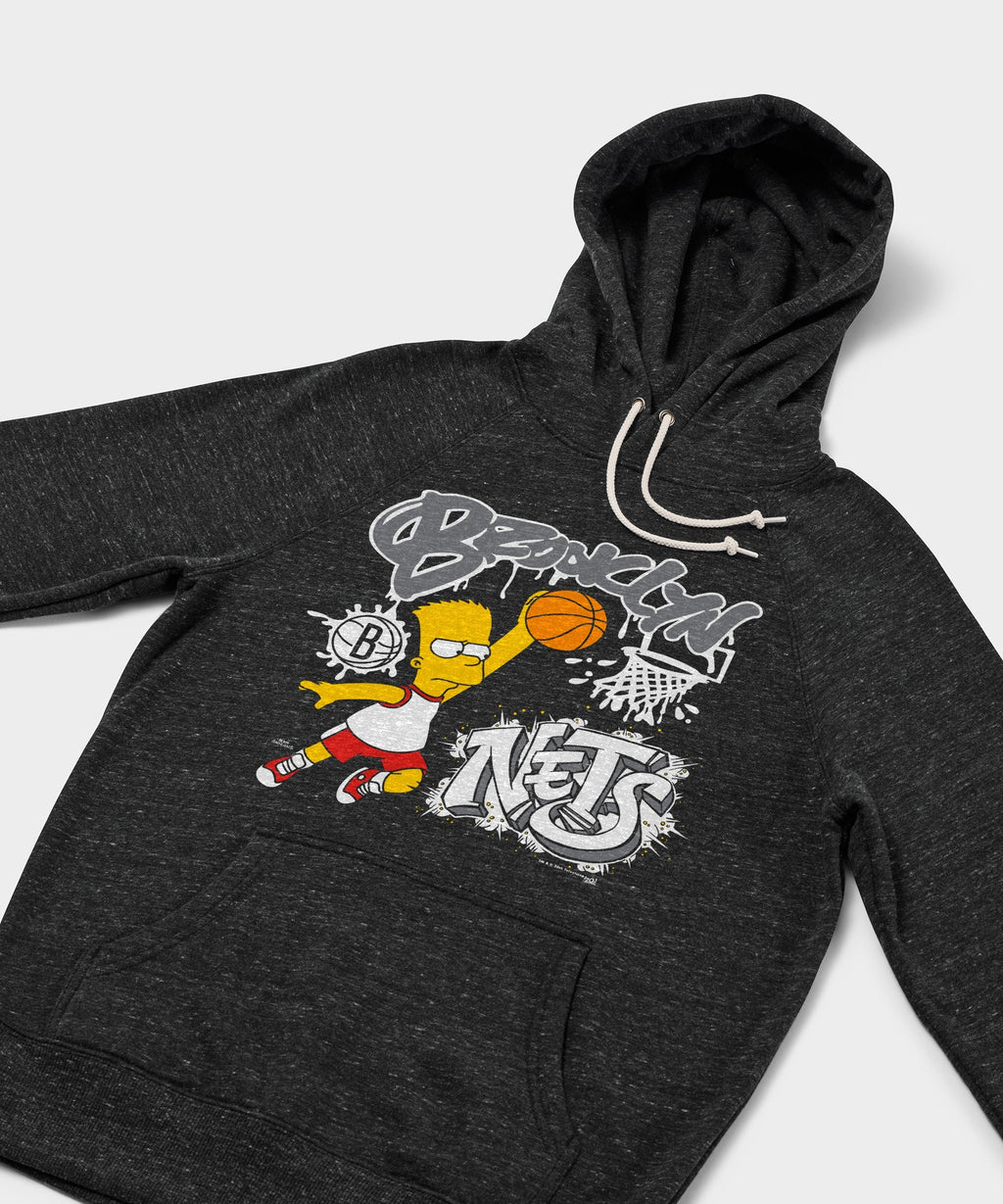 The Simpsons Bart x Brooklyn Nets Hoodie product image 2