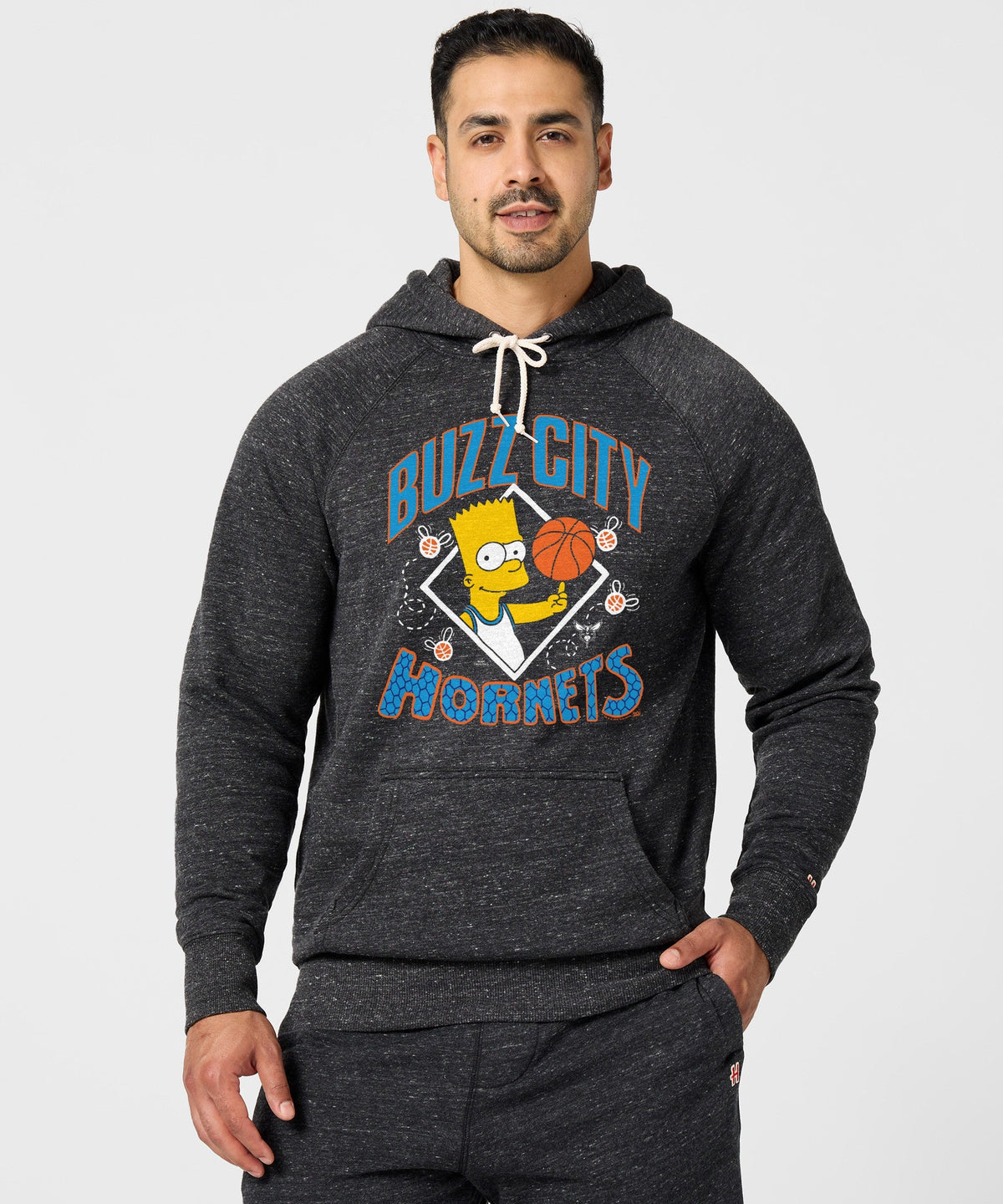 The Simpsons Bart x Charlotte Hornets Hoodie product image 3