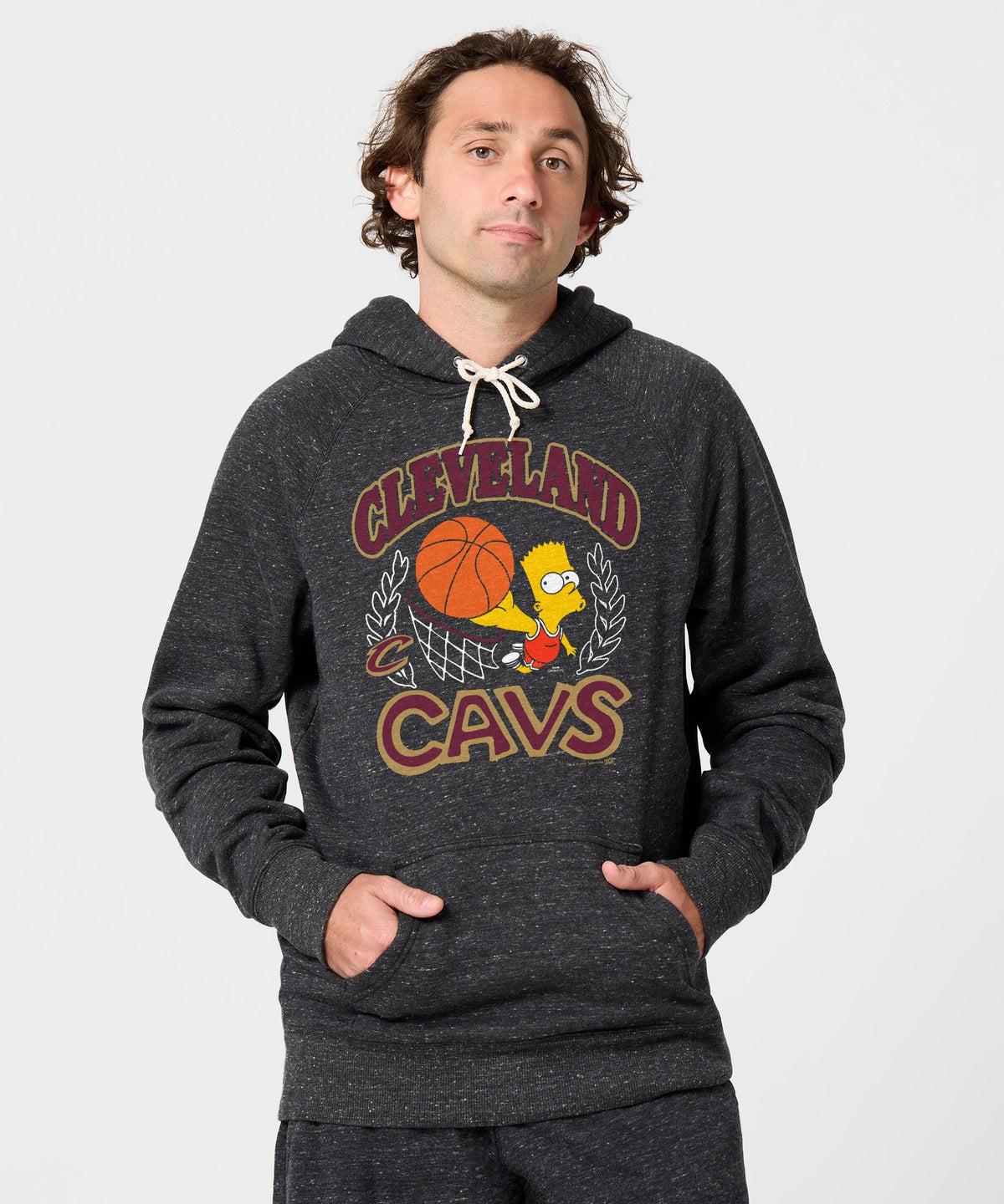 The Simpsons Bart x Cleveland Cavaliers Hoodie product image 3