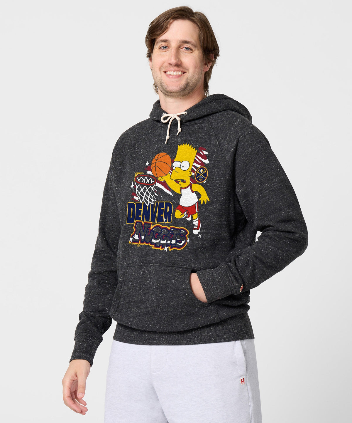 The Simpsons Bart x Denver Nuggets Hoodie product image 3