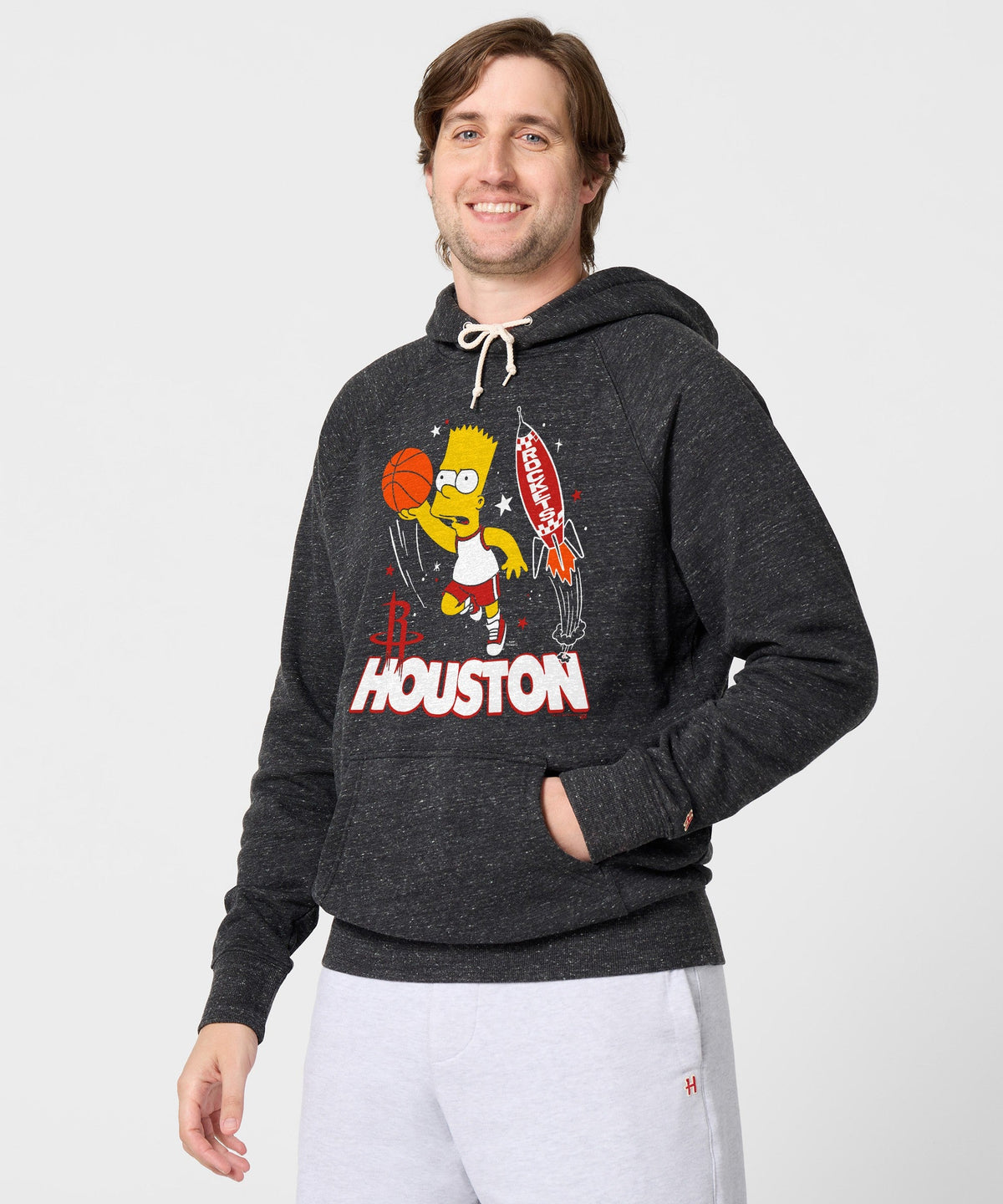 The Simpsons Bart x Houston Rockets Hoodie product image 3