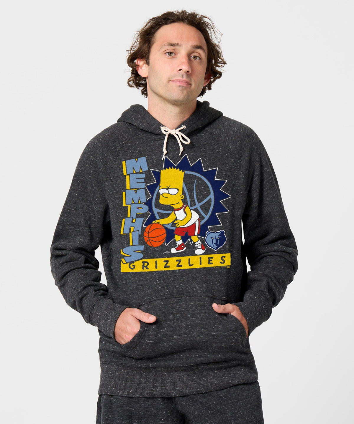 The Simpsons Bart x Memphis Grizzlies Hoodie product image 3
