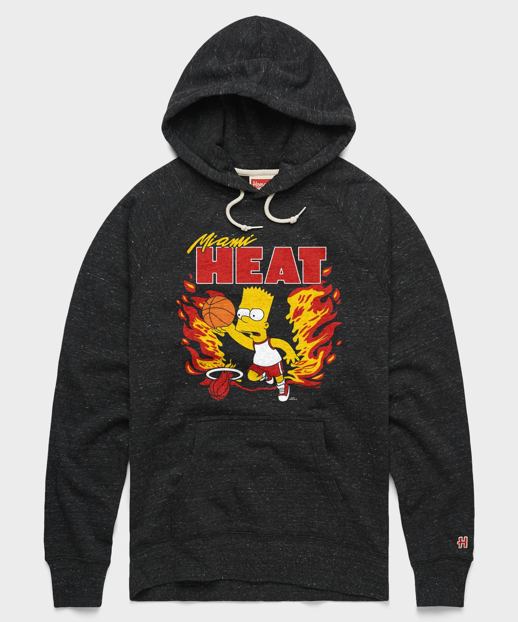 The Simpsons Bart x Miami Heat Hoodie product image 1