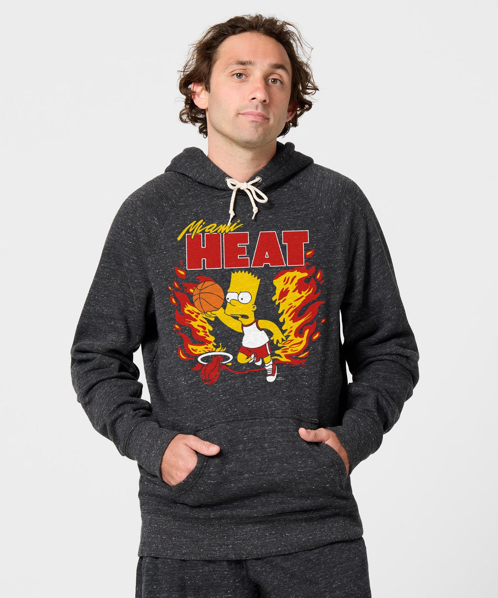 The Simpsons Bart x Miami Heat Hoodie product image 3