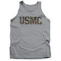 U.S. Marines Camo Fill Gray Tank Top
