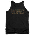 U.S. Marines Camo Fill Black Tank Top