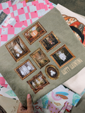 Happy haunting vintage picture frames with ghost and product image 1