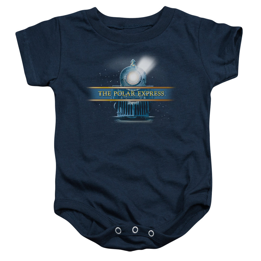 The Polar Express Train Logo Infant Snapsuit