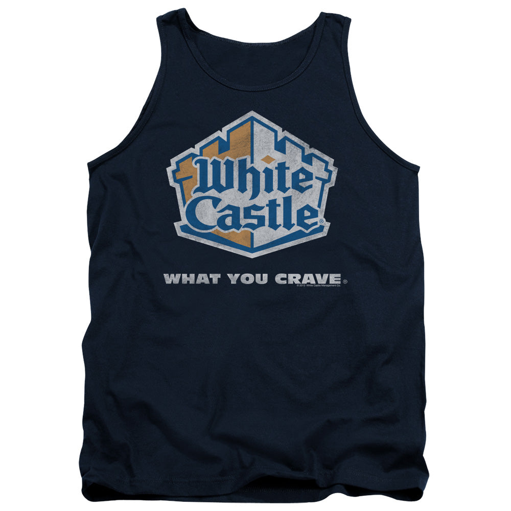 White Castle Distressed Logo Tank Top