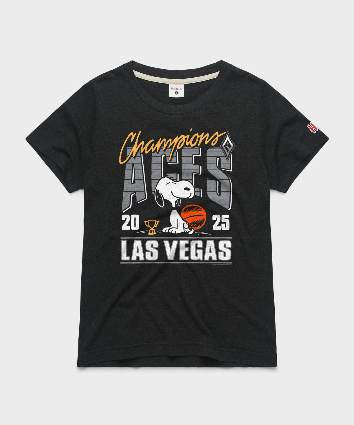 Women's Peanuts Snoopy x Las Vegas Aces 2025 WNBA Champions product image 1