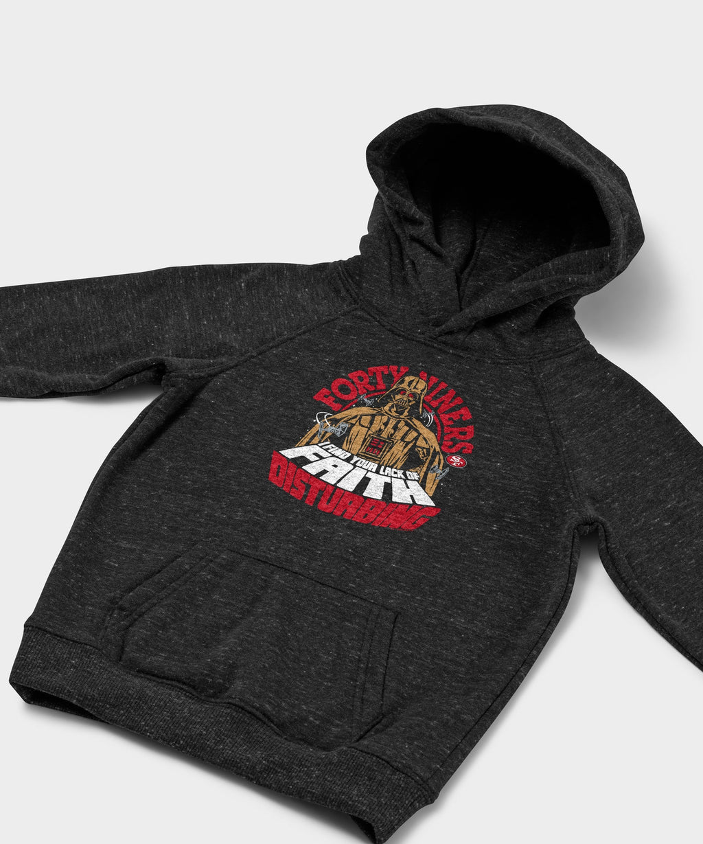 Youth Star Wars x San Francisco 49ers Dark Side Hoodie product image 2