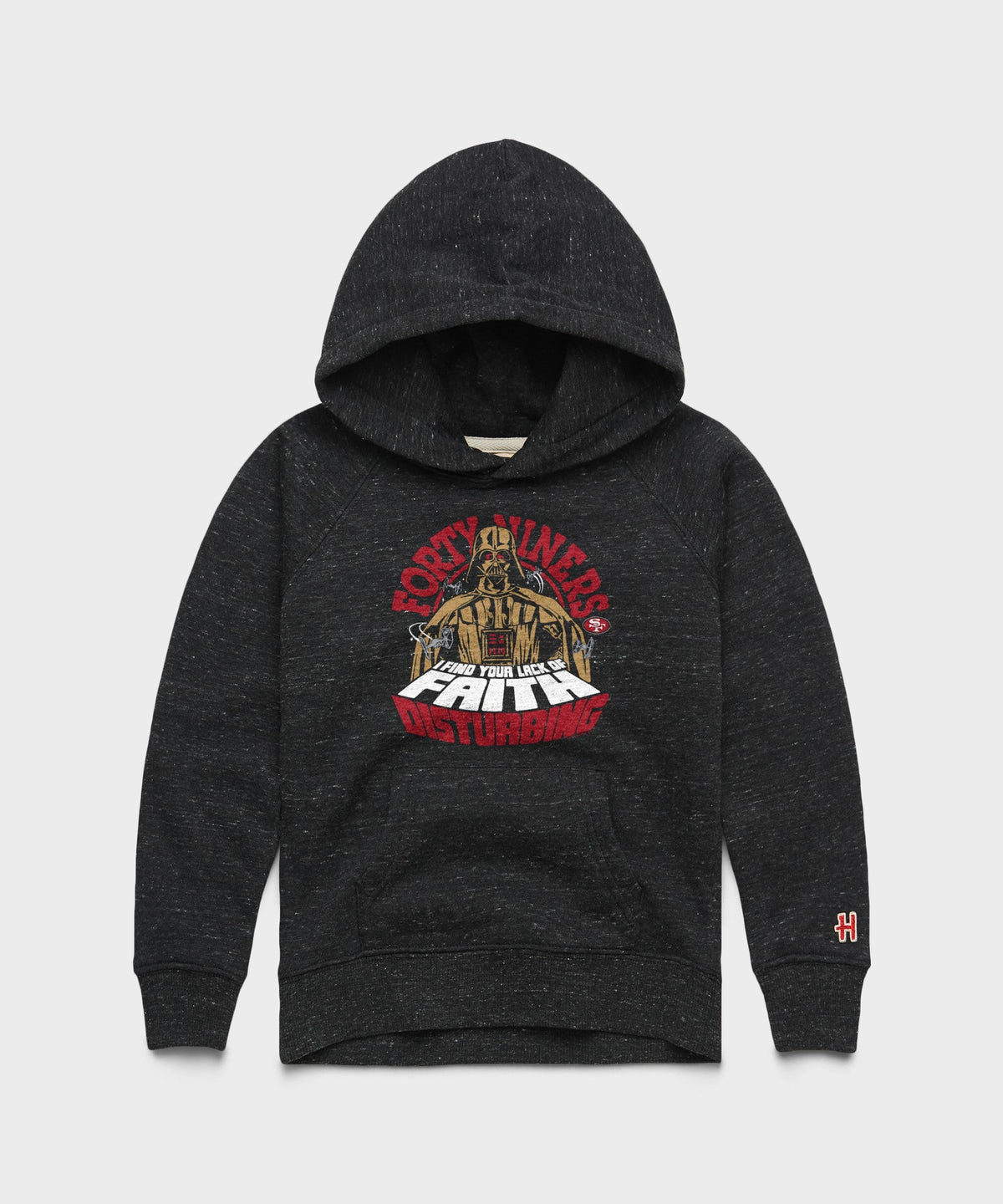 Youth Star Wars x San Francisco 49ers Dark Side Hoodie product image 1