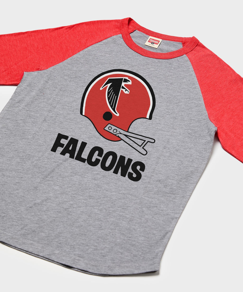 Atlanta Falcons Big Helmet Raglan product image 2