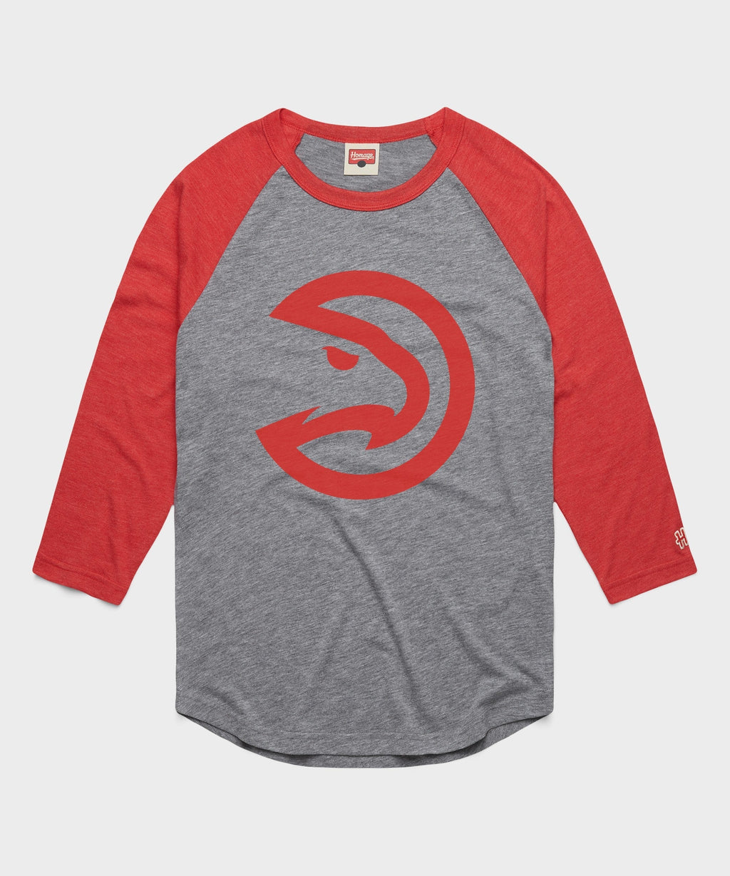 Atlanta Hawks Logo Raglan product image 1