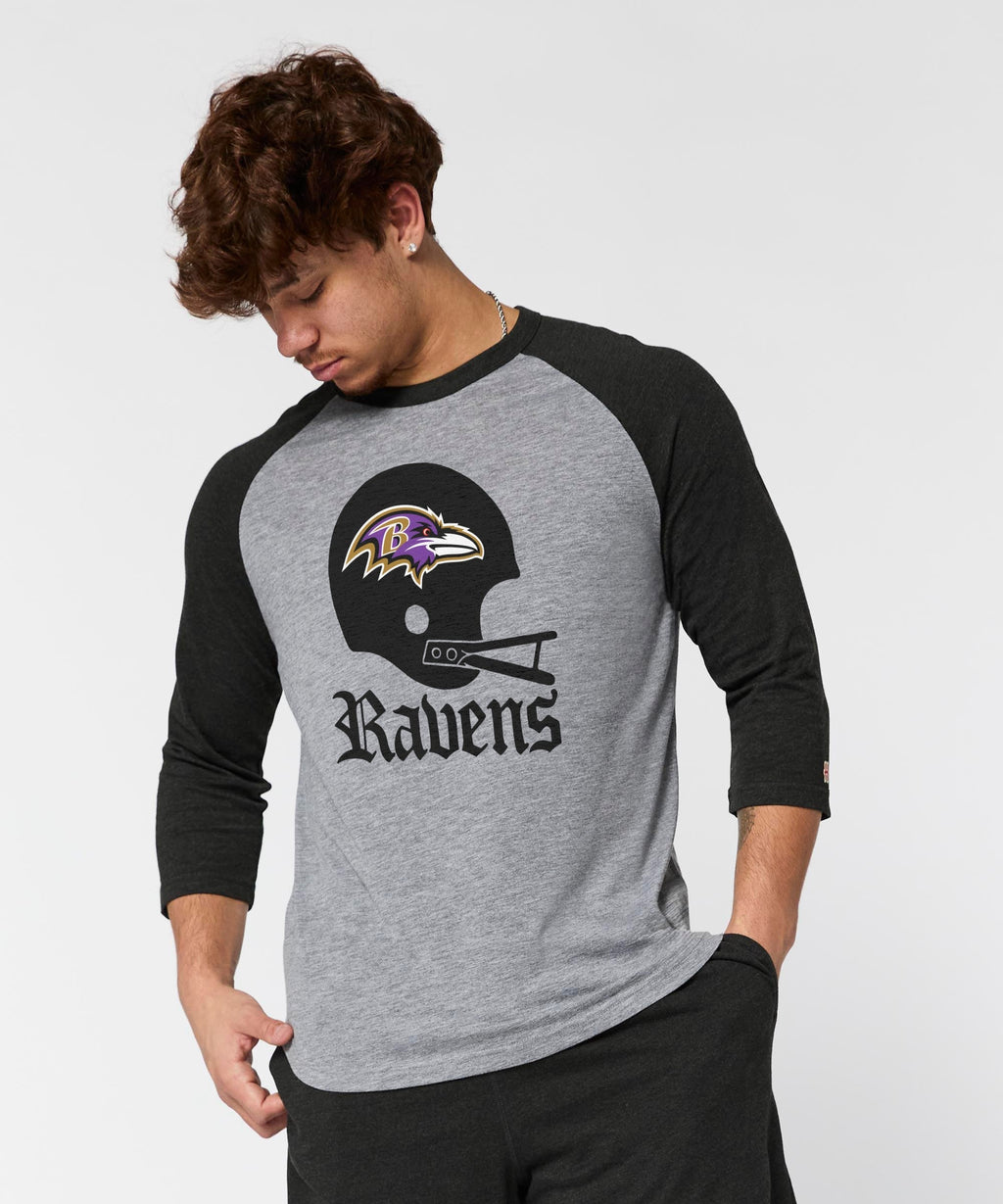 Baltimore Ravens Big Helmet Raglan product image 3