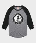 Brooklyn Nets Logo Raglan product image 1