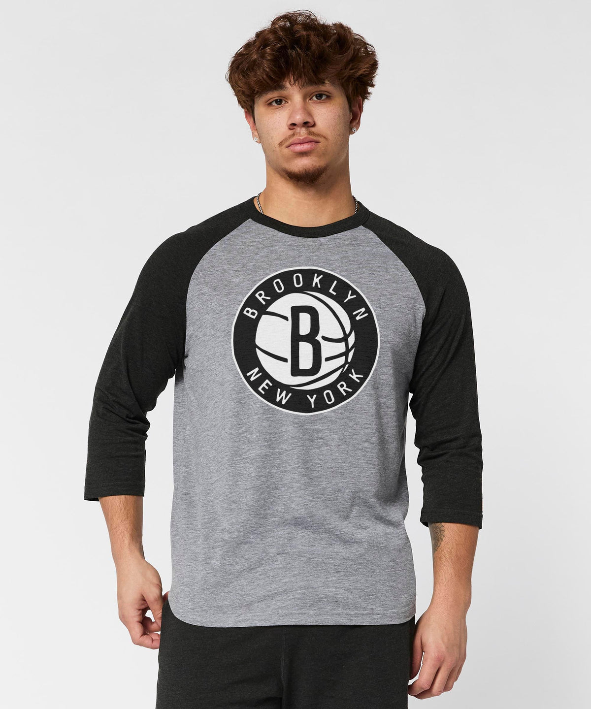 Brooklyn Nets Logo Raglan product image 3