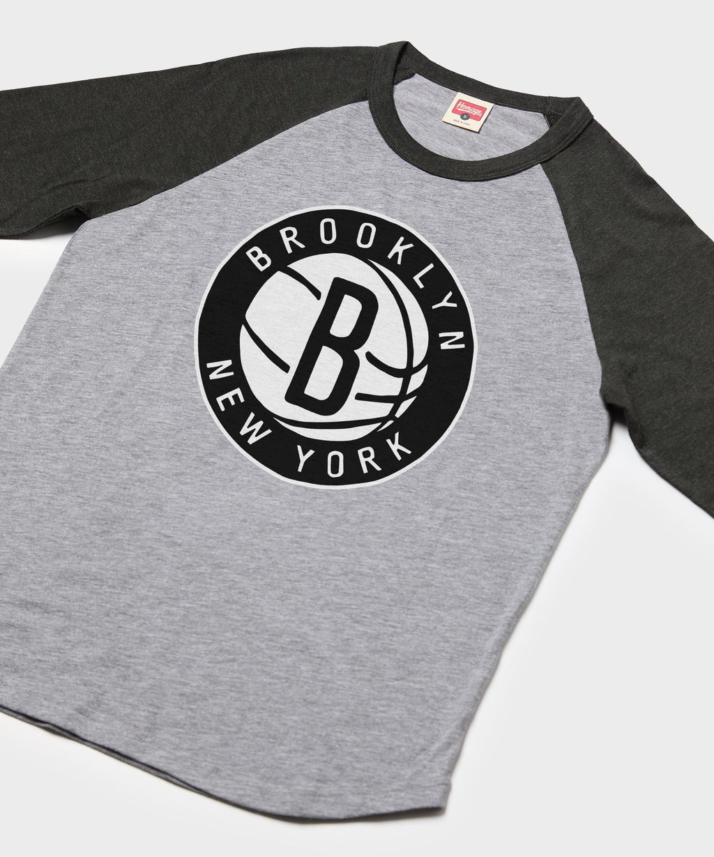 Brooklyn Nets Logo Raglan product image 2