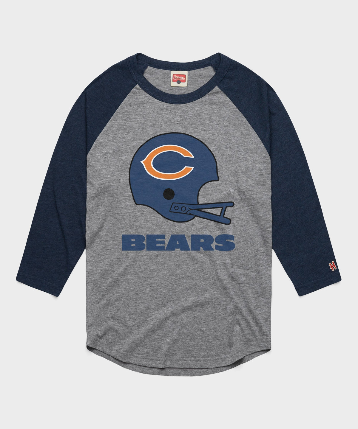 Chicago Bears Big Helmet Raglan product image 1