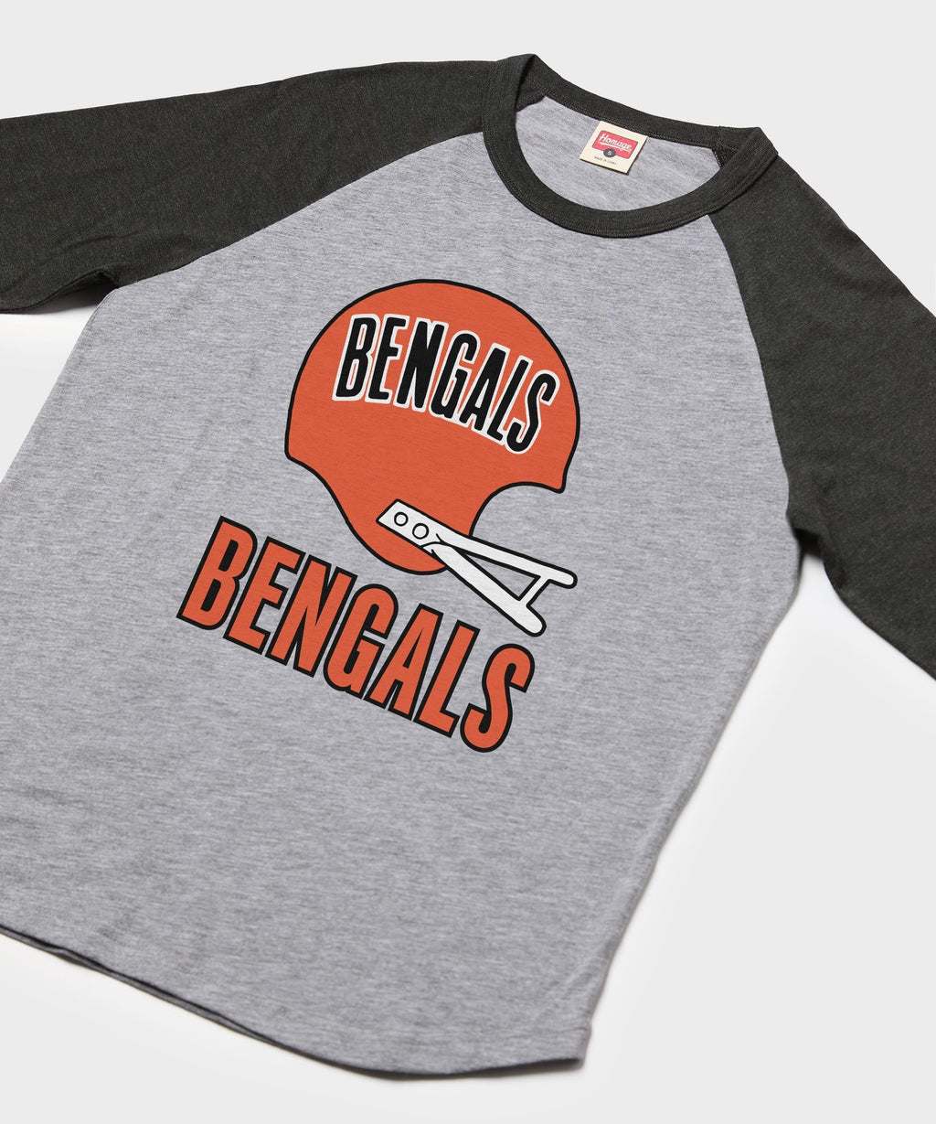 Cincinnati Bengals Big Helmet Raglan product image 2