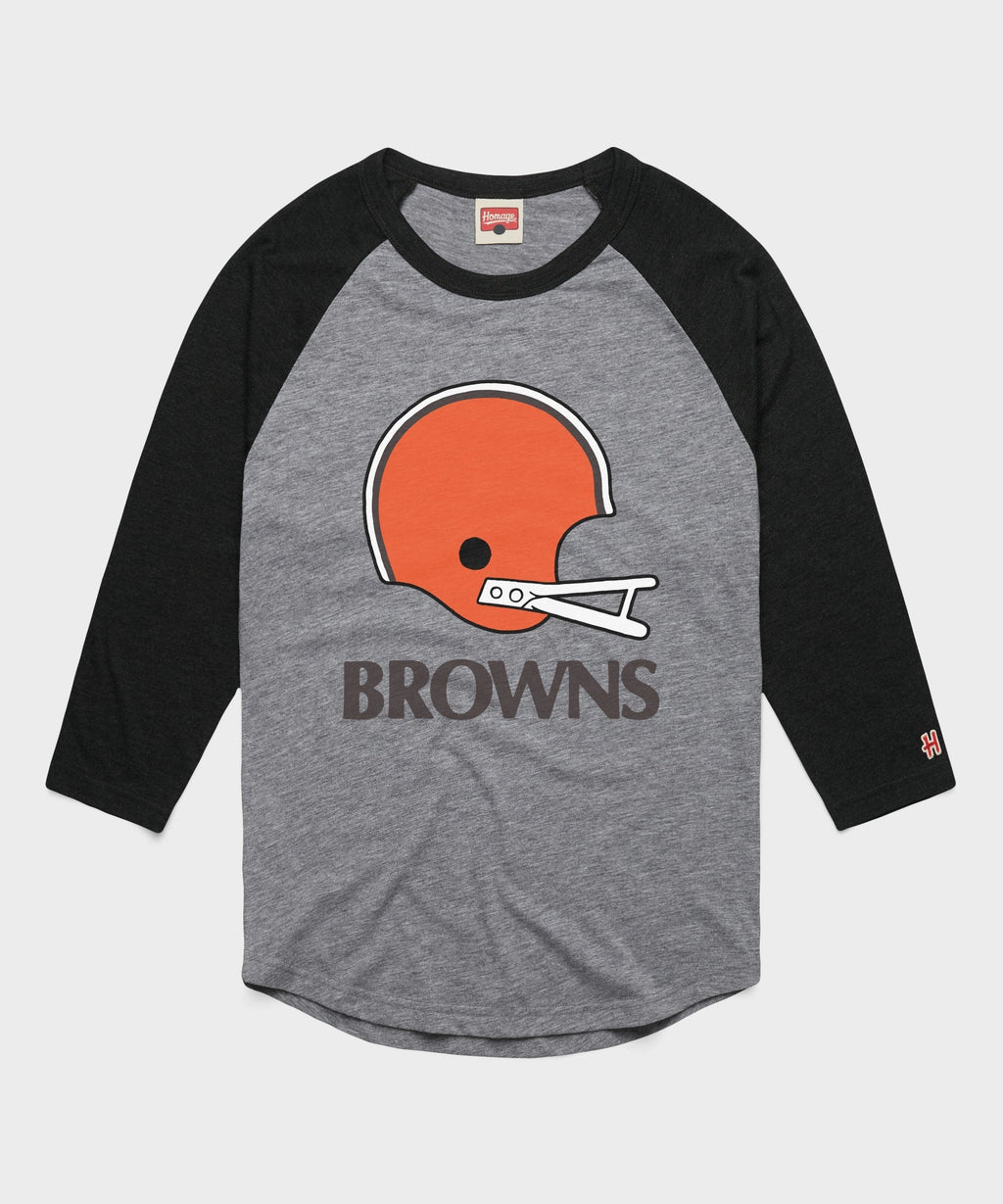 Cleveland Browns Big Helmet Raglan product image 1