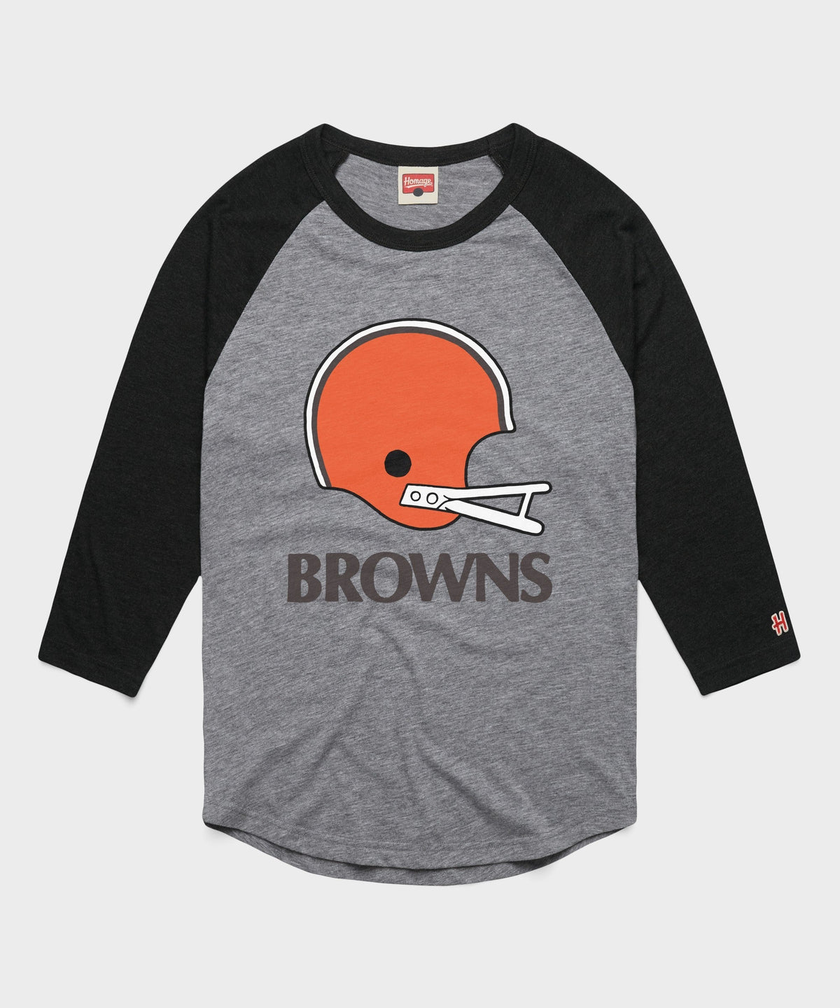 Cleveland Browns Big Helmet Raglan product image 1