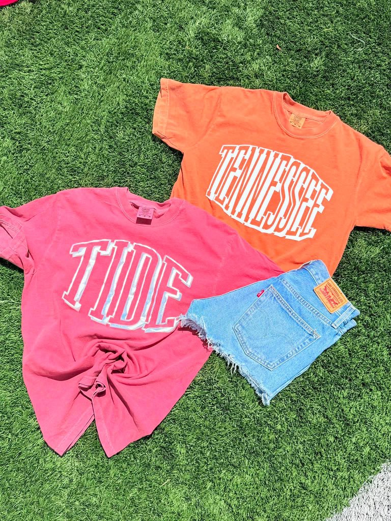 Custom GAME83 Bulge Puff Font Apparel product image 1