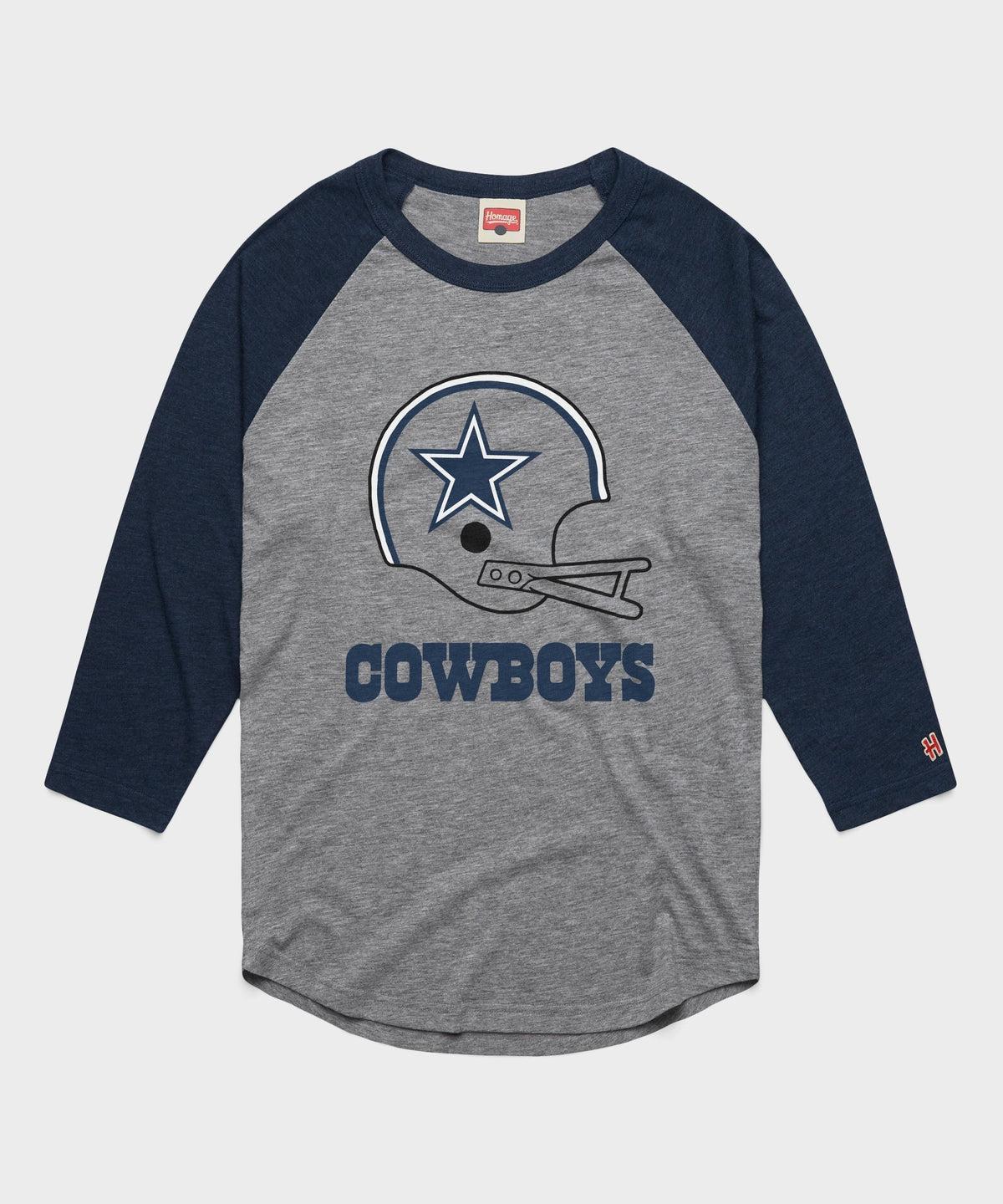 Dallas Cowboys Big Helmet Raglan product image 1