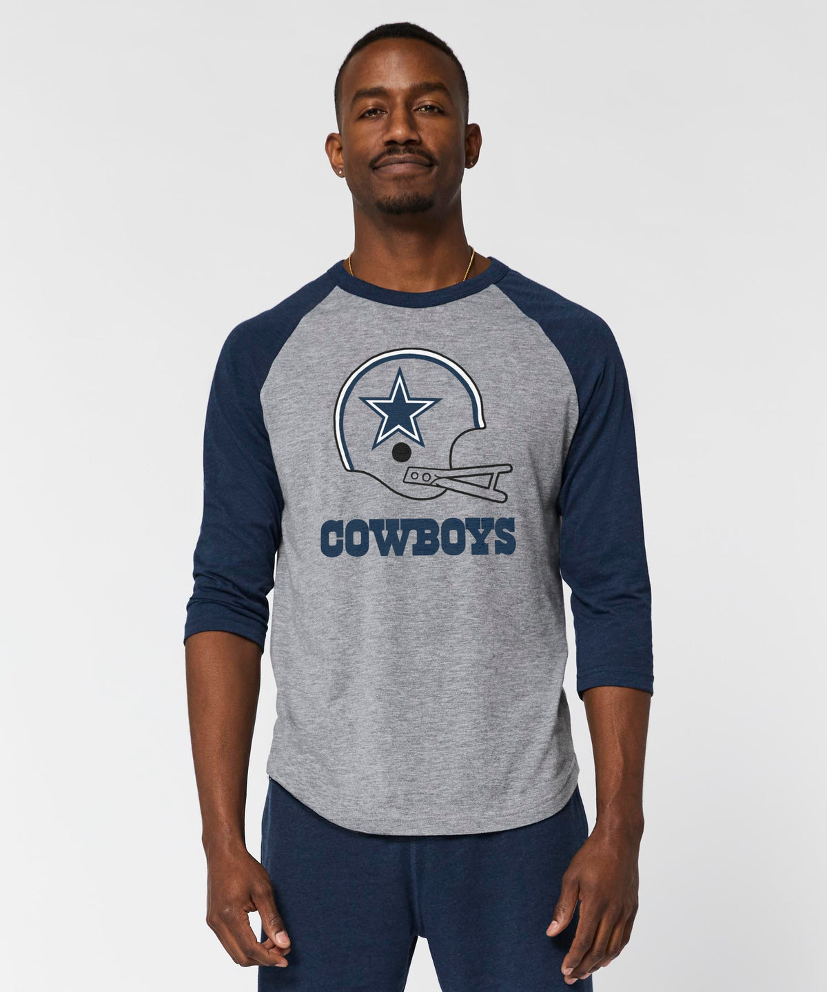 Dallas Cowboys Big Helmet Raglan product image 3